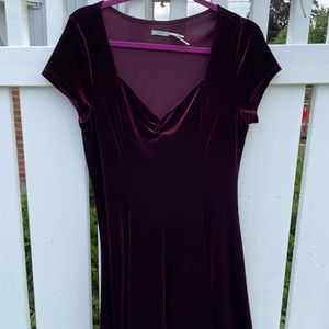 Urban Outfitters Velvet Mini Dress